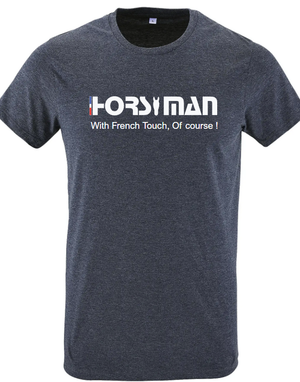 T-shirt HOMME - Horseman & Co™ - With French Touch,Of course !