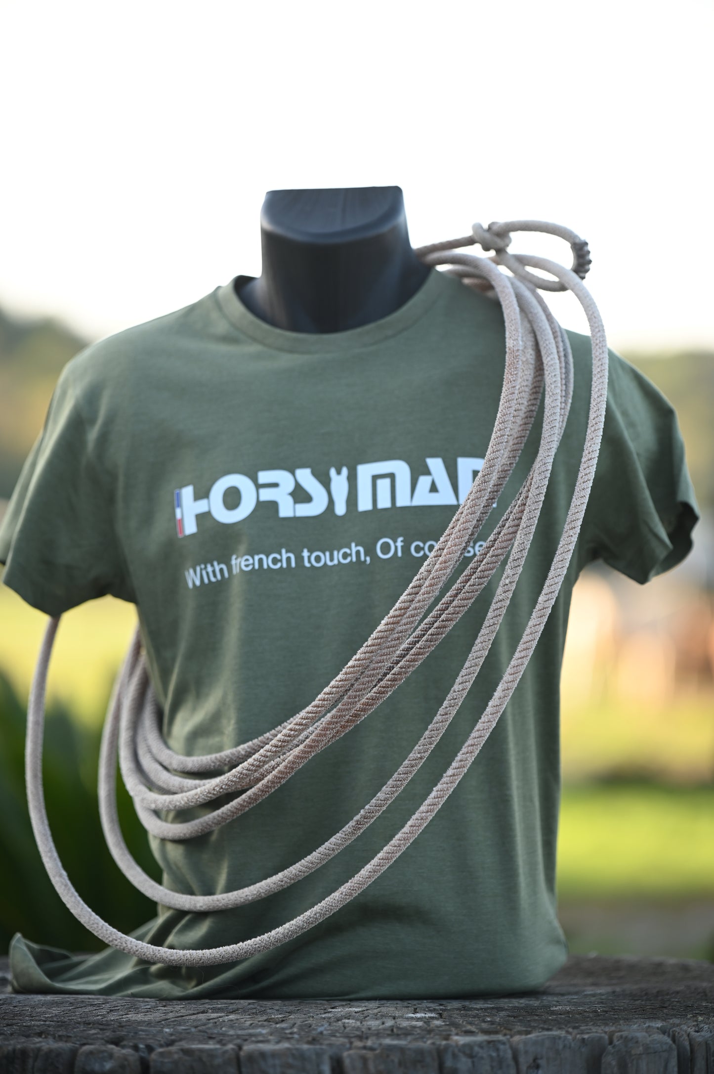 T-shirt HOMME - Horseman & Co™ - With French Touch,Of course !
