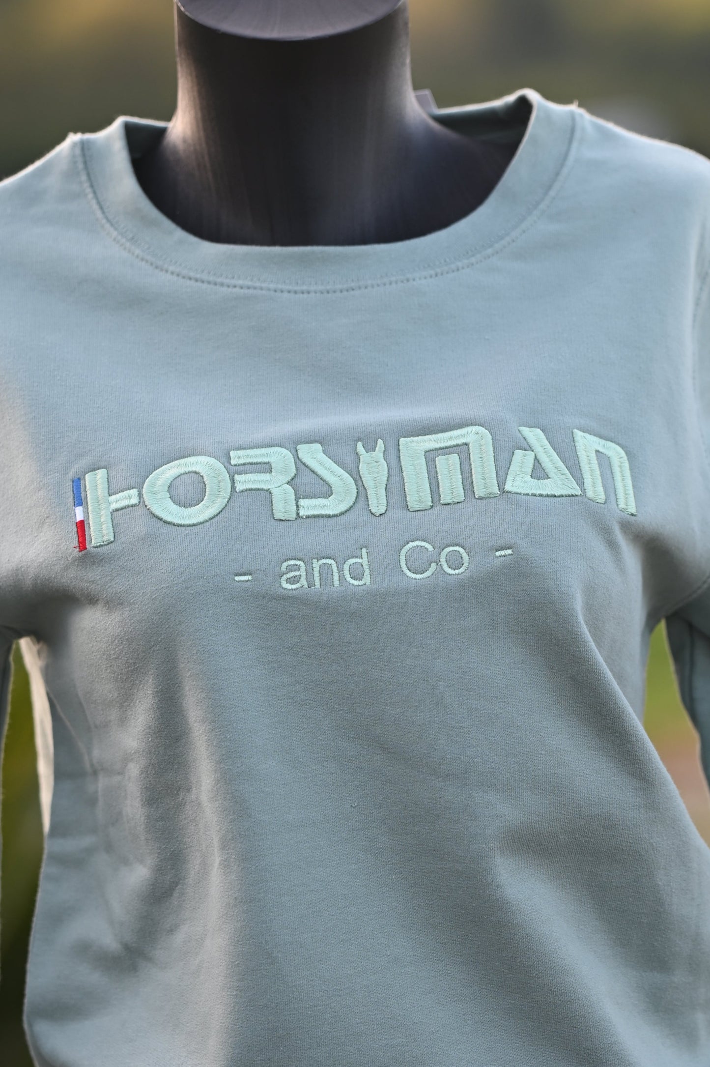 Sweat col rond femme horsemanship horseman western equitation cavalieres